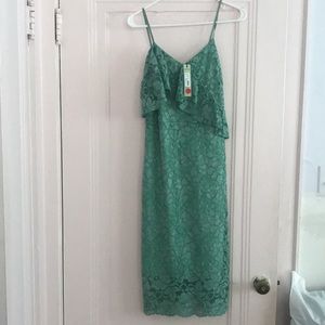 Sam Edelman Elegant Midi Lace Dress